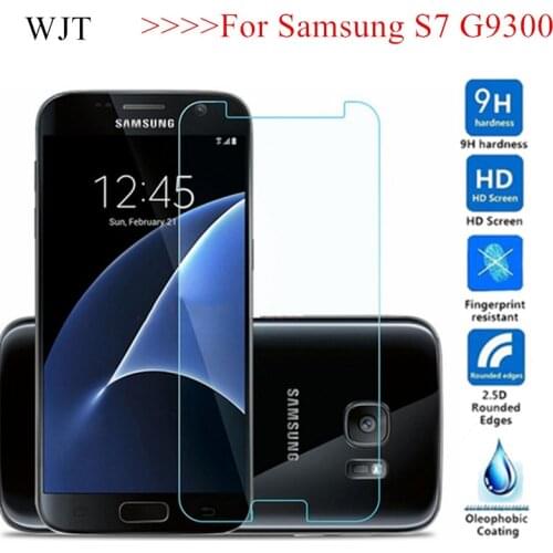 S7 Sklo Tempered Glass For Galaxy S7 G930 SM-G930F Premium glass on S7 G930 SM-G930F DUOS Screen Protector Protective Capa Funda