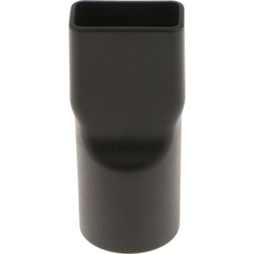 1pc Vacuum Adapter - Brush Nozzle Tube Connector Round-Square Converter -32mm, Black or Grey