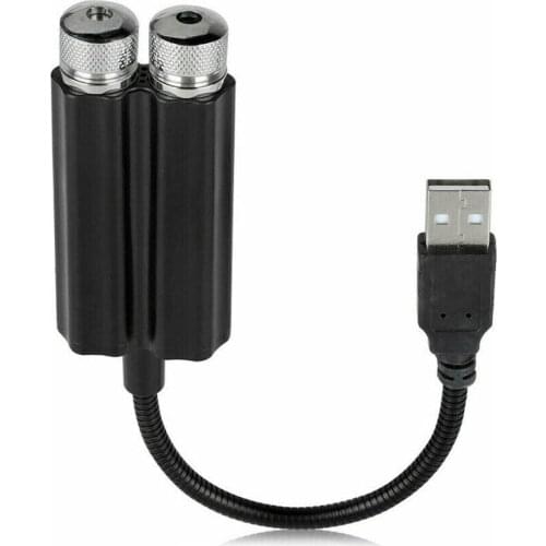 Car Roof Star Night Light 2 in 1 USB Star Lights Romantic Projector Night Light Portable Atmosphere Night for Car Bedroom Party