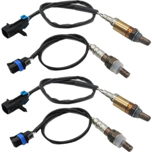 4PCS O2 Oxygen Sensor for 2007 Chevrolet Suburban 1500 Tahoe GMC Sierra 1500