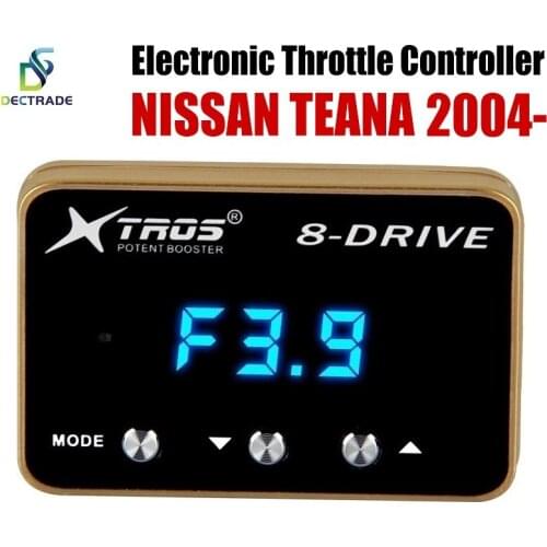 Dectrade Car Electronic Throttle Controller Racing Accelerator Potent Booster For Nissan Teana 2004- Tuning Parts 8 Drive