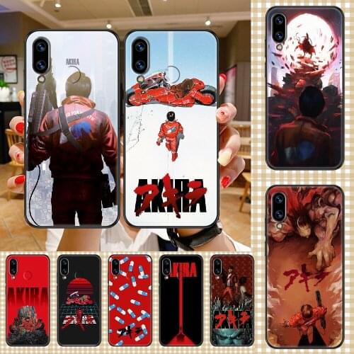 Anime AKIRA Phone case For Huawei Honor 6 7 8 9 10 10i 20 A C X Lite Pro Play black pretty cell cover tpu cover soft back art