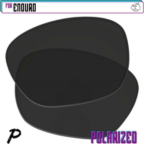 EZReplace Polarized Replacement Lenses for - Oakley Enduro Sunglasses - Black P