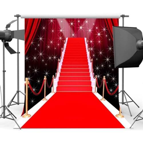 Mehofoto Red Carpet Photography Background Birthday Party Backdrop for Photographers Photo 10X10ft MR-1983