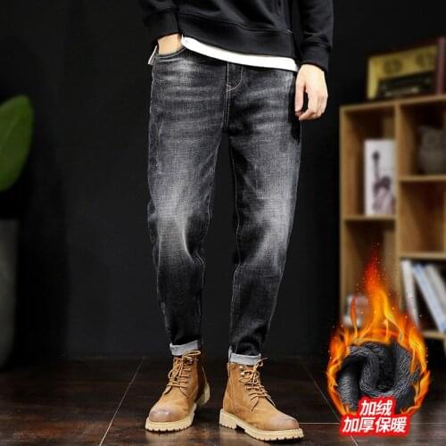 Мужские утепленные джинсы GXXH China At AliExpress