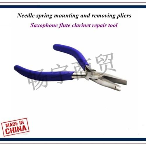 Wind instrument Saxophone flute clarinet key Needle spring Removal And Installation pliers Adjust repair tools