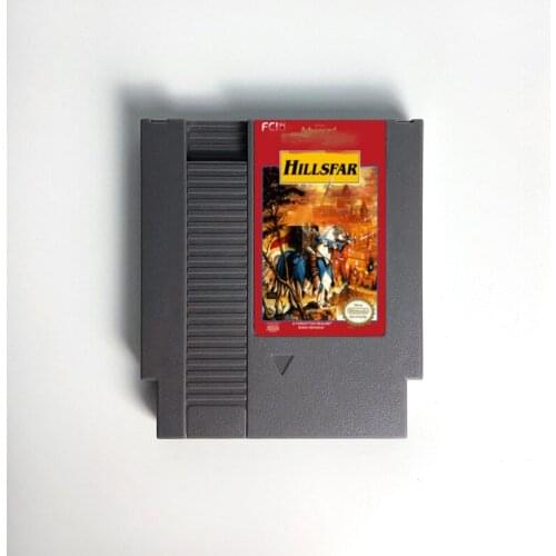 Advanced Dragons Hillsfar - Game Cartridge For NES Console 72 Pins 8bit