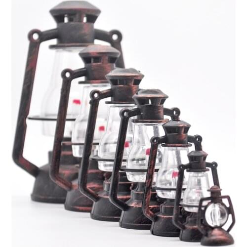 Multi-specification barn lanterns do not glow home decoration room party baron lanterns Christmas lights children mini oil lamps