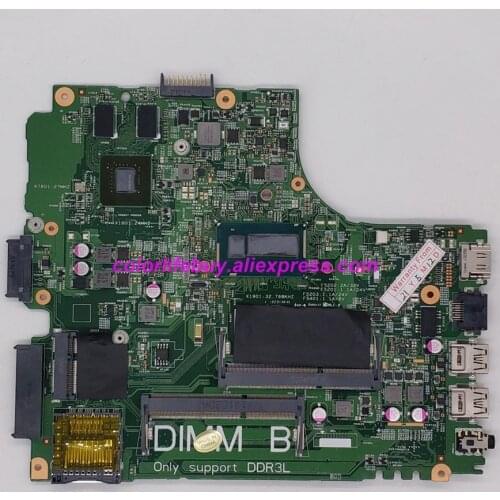 Genuine CN-08RVFX 08RVFX 8RVFX I3-4010U N14M-GE-S-A2 GPU Laptop Motherboard Mainboard for Dell Inspiron 3437 5437 Notebook PC