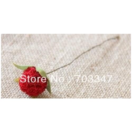 New Arrival !!!! (72pcs/lot) Pretty 2.5cm Single Dried Flower Stem DIY Craft