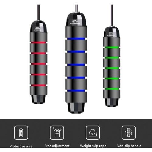 Bearing Jump Rope Tangle-Free Jumping Rope Adjustable Skipping Rope Speed Crossfit Cuerda Para Saltar Equipments Skipping