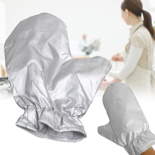 Practical Portable Steamer Ironing Mittens Oven Gloves Waterproof Thin Multifunction Kitchen Baking Lightweight Heat Resistant