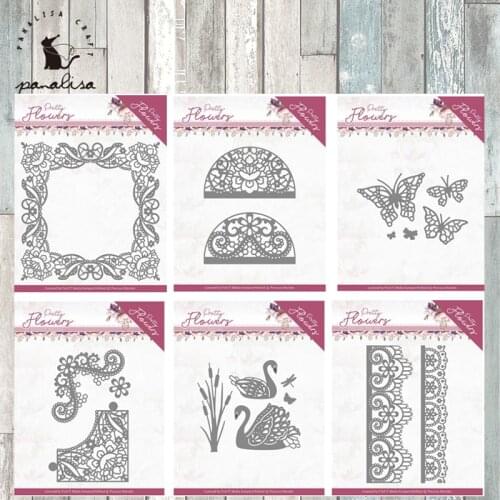 Panalisacraft 6 styles metal cutting dies new cut die decoration Scrapbook paper craft knife mould blade punch stencils dies