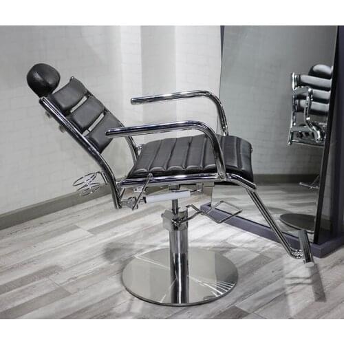 High-end European style perm and dyeing hair chair contracted Japanese style hair salon special retractable chair hair