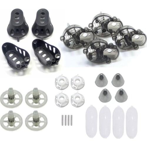 X8HW Spare Part Set X8HW Motor Cover Motor Holder Frame Blade Cover Lampshade Blade-lockstitch Iron Shaft for SYMA X8HW Parts