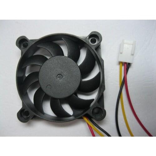10 Pcs Brushless DC Cooling Fan 7 Blade 5010S 5V 50x50x10mm 3 wire