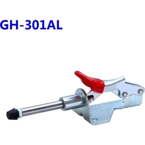 2PC/PACK GH-301AL Holding latch 90kgs Push-Pull Action Type Plunger Stroke 30mm Toggle Clamp Quick Release Hand Tools