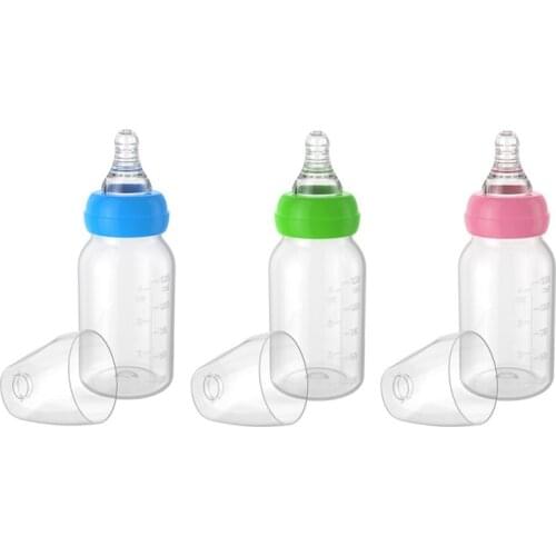 2020 Hot Selling 125ml Newborn Standard Mouth Baby Drinking Juice Milk Bottle Maternal and Infant Feeding Products BPA FREE