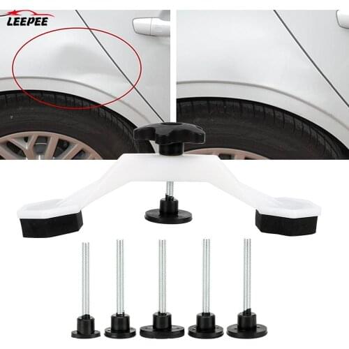 Car Dent Removal Hand Repair Tools Kit Car Dent Repair Tools Pulling Bridge Puller Glue Tabs 1 Set Body Damage Pulling Fix Tool