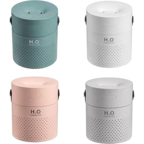 Household Large Capacity Air Humidifier Dual Spray Portable USB Rechargeable