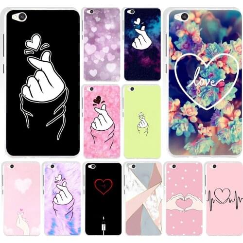 62AS The love in my fingers Soft Silicone Tpu Cover phone Case for Xiaomi Redmi 4A 4X 8 8A Note 4 4X 8 8t 8 Pro