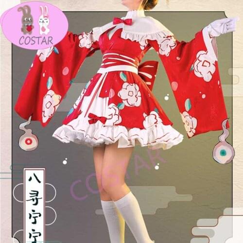 COSTAR Anime Toilet-bound Hanako-kun Yashiro Nene Ningning Amusement Park Lovely Lolita Dress Outfit Cosplay Costume Halloween