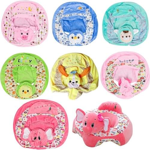 Washable Baby Sofa Cover Floral Print Safety Seat Support Learn To Sit Chair Case Comfortable Toddler Kids Chair dropshipping#38