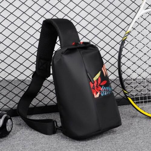 Mens Business Chest Bag Outdoor Travel Leisure One-shoulder Fashion Small Messenger Bag Waist Bag Outing Storage Male Satchel