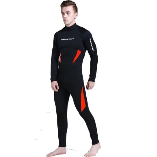 3MM neoprene Wetsuit for Men & women Scuba diving suit deep spearfishing thermal swimsuit Snorkeling Surfing one piece set