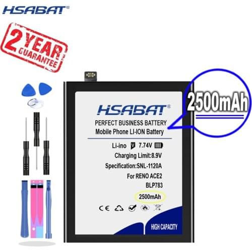 New Arrival [ HSABAT ] 2500mAh BLP783 Replacement Battery for OPPO RENO ACE2 ACE 2