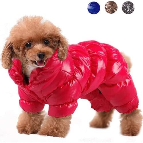 Dog Coats for Small Dogs Winter Warm Fleece Padded Pet Clothes Apparel Clothing for Chihuahua Poodles French Bulldog Pomeranian