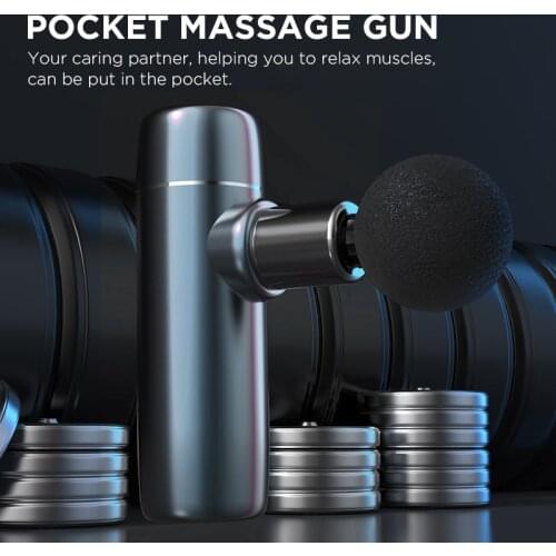 Booster Mini QS Massage Gun Muscle Relaxation High Frequency Fascia Machine Fitness Shaping Pain Relief