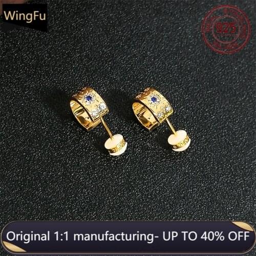 Women925 tribal style pharaoh earrings luxury brand monaco jewelry fashion anniversary gift
