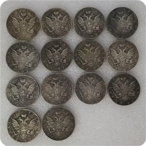 1783-1796 CIIb RUSSIA 1 ROUBLE COPY FREE SHIPPING