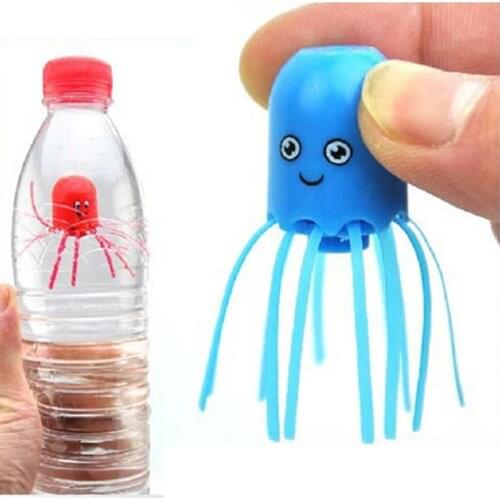 3pcs New Cute Funny Toy Magical Magic Smile Jellyfish Float Science Toy Gift For Children Kids Randomly