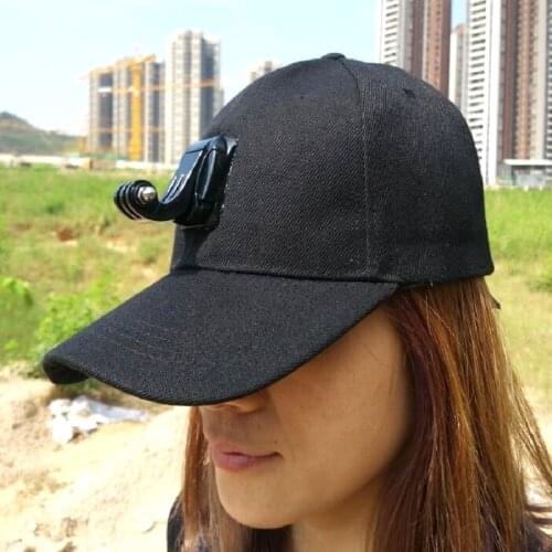 Accessories Sun Hat Headband Strp Cap Base for Gopro Hero7 6 5 4 3 Xiaomi yi 4K+ Mijia SJCAM SJ4000 SJ8 EKEN H9 H5S Sport Camera