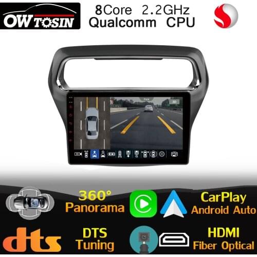 10.1" IPS Qualcomm CPU Android For Ford Escort 2015-2019 Car Media CarPlay Radio GPS 360 Camera DTS HIFI 4G LTE Optical HDMI DSP
