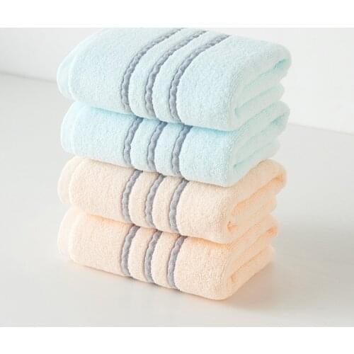 Cotton Towels Soft Absorbent Towel Face/Bathroom towel Thick Hand Towels Comfortable Beach Towels Bathroom Accessories