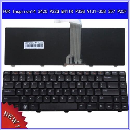 Laptop Keyboard for DELL Inspiron14 3420 P22G M411R P33G V131-358 357 P25F Notebook Replace Keyboard