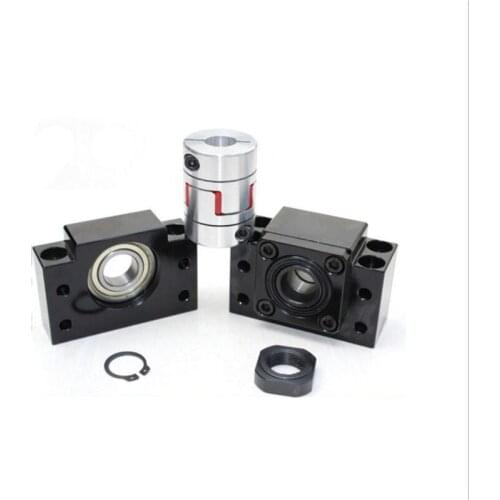 Ballscrew end support BK BF20 25 EK EF15 BK BF15 EK EF25 FK FF20 Fixed Side units for ball screw SFU2005 2010 2505 2510 cnc kit