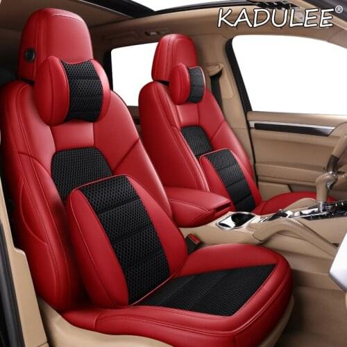 KADULEE Custom Leather car seat cover For MAXUS G10 V80 T60 D90 G50 ZOTYE Z100 Z560 Z360 T700 T300 T500 T800 T600 Z500 T200
