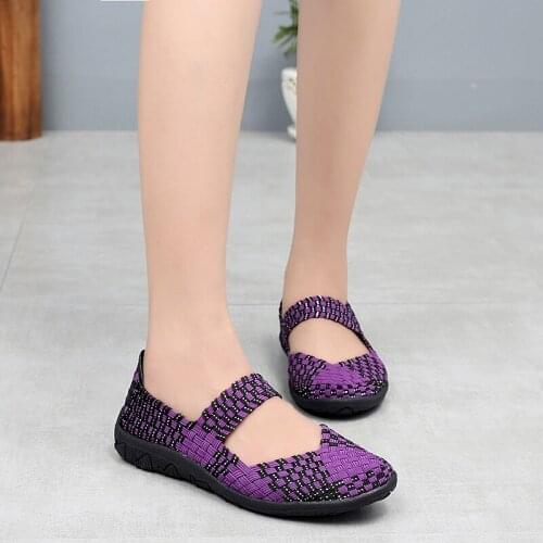 Summer sneakers women shoes 2021 mixed color flats with casual shoes woman sweet hook& loop shoes sneakers tenis feminino