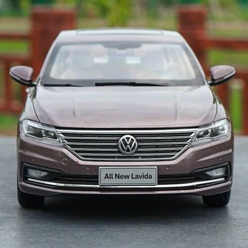 1/18 alloy die-casting car model Original factory SAIC Volkswagen Brand new Lavida Adult collection children Toys Family display