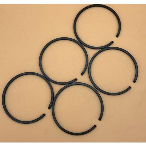 HUNDURE 5Pcs/lot 38mm Piston Rings For Husqvarna 136 137 141 142 36 41 Chainsaw Parts (1.5mm Thickness)