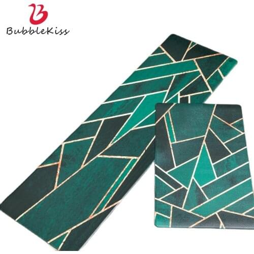 Bubble Kiss Kitchen Mat Waterproof PVC Pink Carpet Nordic Home Can Be Wiped No-Clean Floor Mat Rug Quality Doormats Bedroom Rug