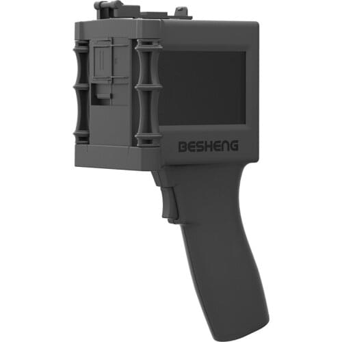 Handheld Inkjet Printer for Food Packing Label Machine, Glass, Metal, Pipe, Stone,Cosmetics, Plastic, Wood Board, Leather