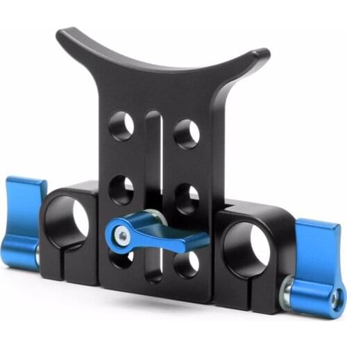 Aluminum Alloy 15MM Rod Telephoto Lens Support Bracket Holder Adapter 5D3 5D2 SLR Photo Studio Kit Accessory