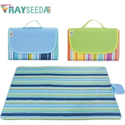High Quality 145*80cm 145*200cm Folding Waterproof Camping Mat Portable Outdoor Travel Picnic Blankets For Climbing Hiking Beach