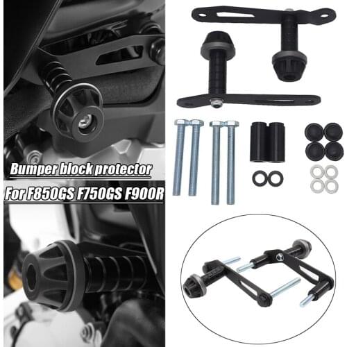 For BMW F850GS F750GS F900R Motorcycle Frame Sliders Anti Crash Guard Pad Side Shield Modified Bumper Crash Stops Protector 2018