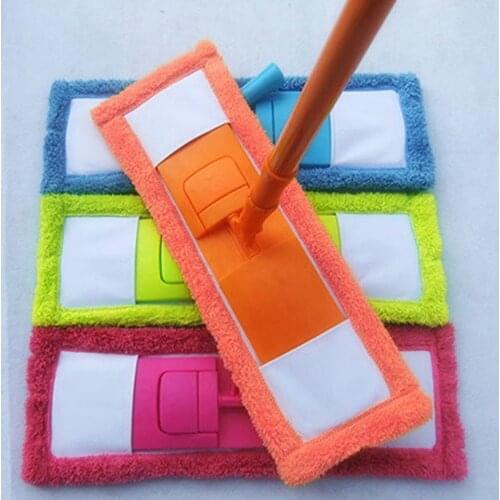 2021 Home Cleaning Pad Coral Velet Refill Household Dust Mop Head Replacement Suitable For Wash Floor Mop Head Cleaner Tool